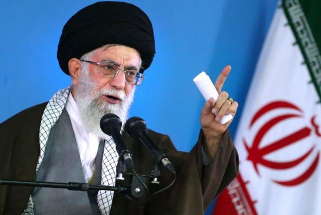 Iran's supreme leader, Ayatollah Ali Khamenei (photo credit: AFP PHOTO)