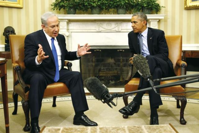 PM Netanyahu and President Barack Obama meet in the White House last week (photo credit: REUTERS)