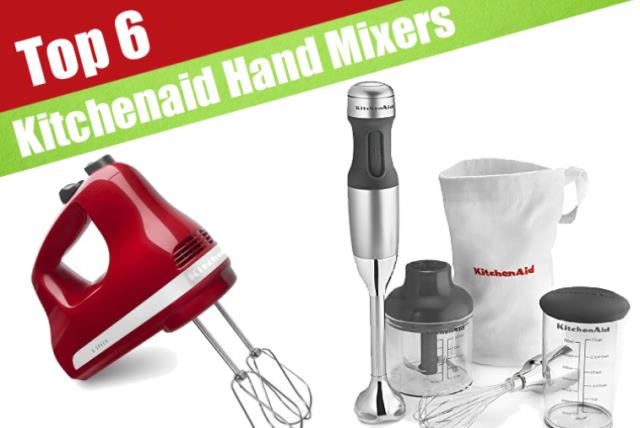 KitchenAid Hand Mixers (photo credit: PR)