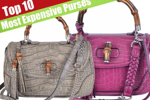 10 Most Expensive Original Purses You Can Buy Right Now On Amazon (photo credit: PR)