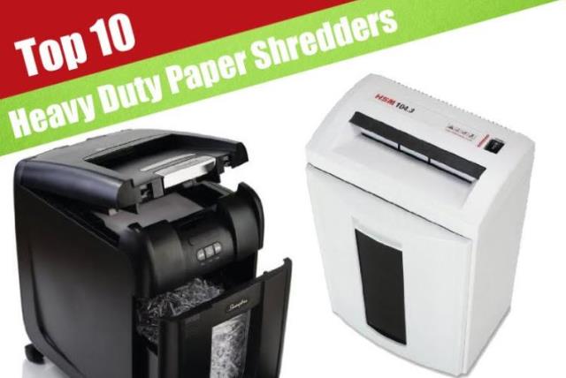 The Top 10 Best-Reviewed Paper Shredders (photo credit: PR)