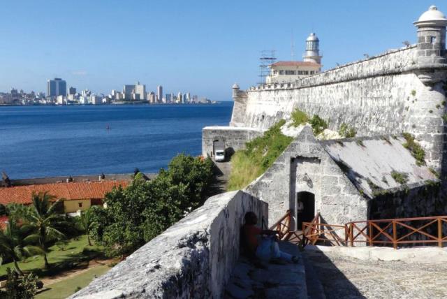 THE FORTRESS erected by the Spanish to protect Havana from attack (photo credit: IRVING SPITZ)