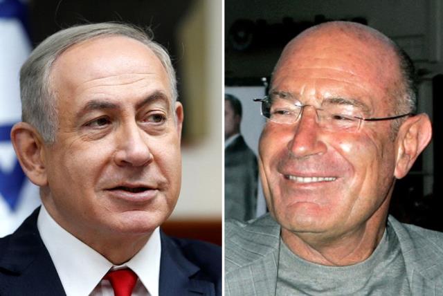 Netanyahu and Milchan (photo credit: REUTERS)